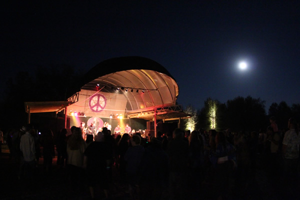 moon over stage